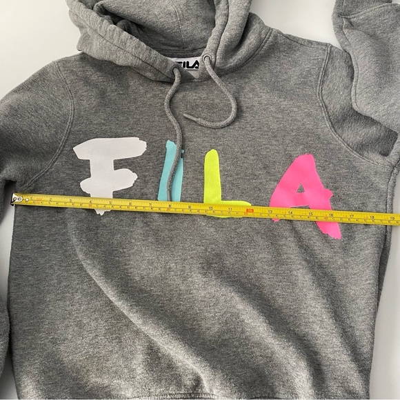 FILA | Women’s Gray Hoodie Sweatshirt Size M - Picture 7 of 7